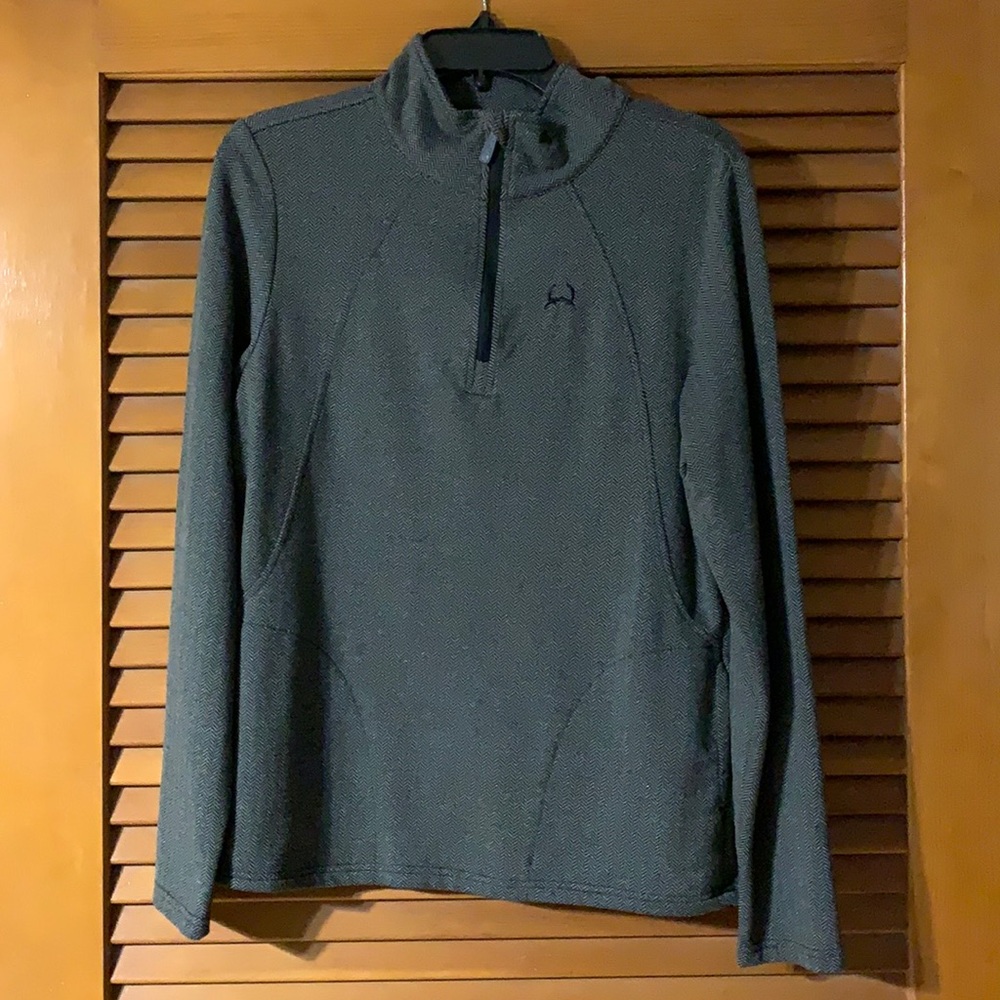Cinch black/grey half zip